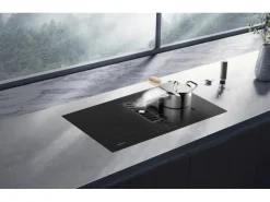 New Respekta Induktionskochfeld Calima 51,5 cm x 83 cm x 20 cm Schwarz