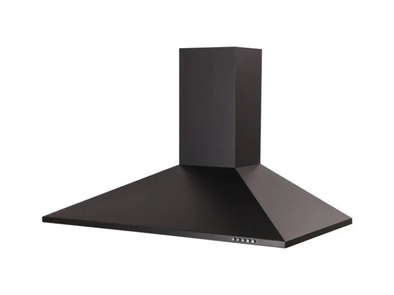 Respekta Wandhauben<Kaminhaube Karena Schwarz 90 cm