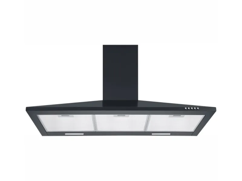 Respekta Wandhauben<Kaminhaube Karena Schwarz 90 cm