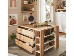 Sale Respekta Kücheninsel Hilde 150 cm ohne E-Geräte Weiß