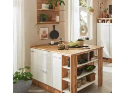 Sale Respekta Kücheninsel Hilde 150 cm ohne E-Geräte Weiß