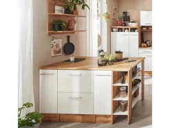 Sale Respekta Kücheninsel Hilde 150 cm ohne E-Geräte Weiß