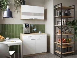 Sale Respekta Küchenmöbel-Set 9 Merle 100 cm Weiß