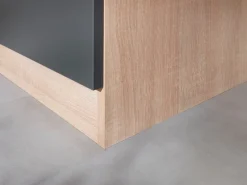 Respekta Küchenmöbel-Set 2 Merle 100 cm Grau
