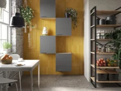 Online Respekta Küchenmöbel-Set 7 Merle 100 cm Grau