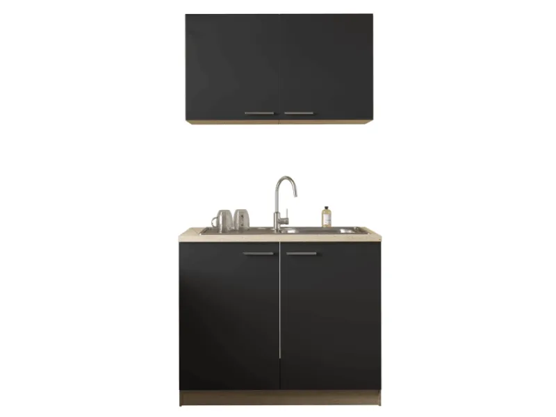 Respekta Küchenmöbel-Set 2 Merle 100 cm< Pantryküchen|Miniküchen