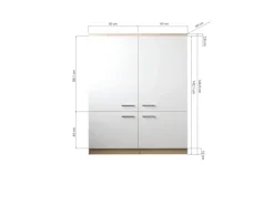 Sale Respekta Küchenmöbel-Set 11 Merle 120 cm Weiß