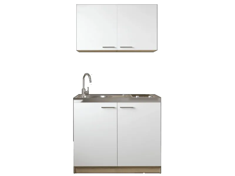 Respekta Küchenmöbel-Set 4 Merle 100 cm< Miniküchen|Kochfelder