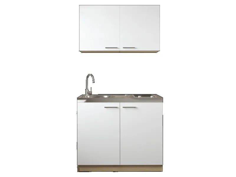 Sale Respekta Küchenmöbel-Set 6 Merle 100 cm Weiß