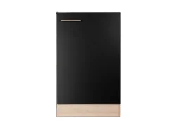 Outlet Respekta Küchen-Spülenunterschrank Merle 50 cm Schwarz