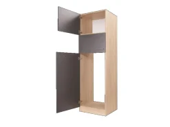 New Respekta Küchen-Umbauschrank Merle 60 cm Grau