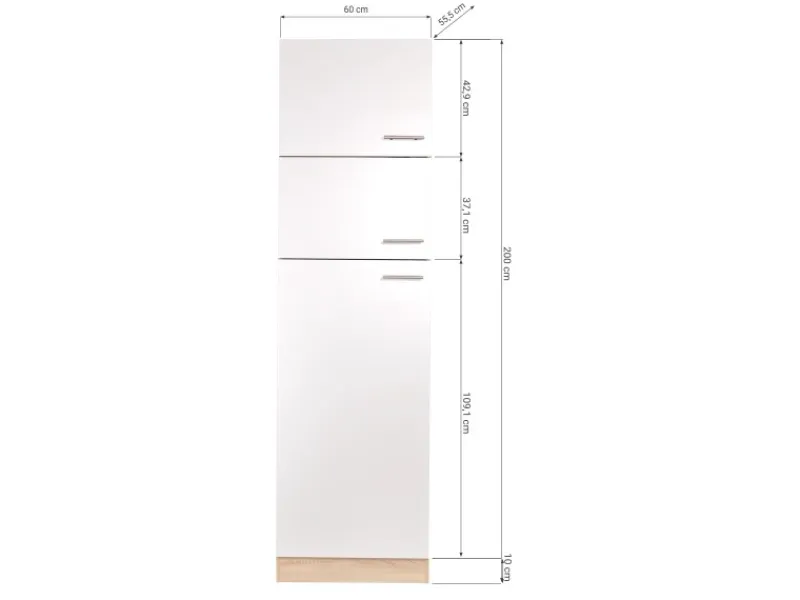 Respekta Küchen-Umbauschrank Merle 60 cm< Küchenschränke