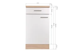 Respekta Küchen-Unterschrank Merle 50 cm< Küchenschränke