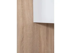 Online Respekta Premium Respekta Küchenzeile GLRP380HESS Grifflos 380 cm -Sonoma Eiche Schwarz Hochglanz