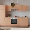 Respekta Kühlschränke|Einbauküchen<Küchenzeile KB270BBEC 270 cm Buche Nachbildung