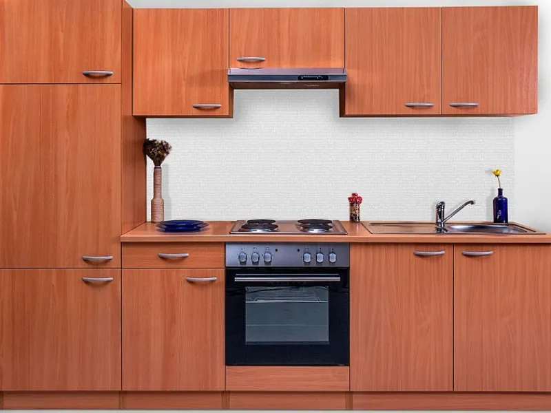 Respekta Einbauküchen|Kochfelder<Küchenzeile KB270BBE 270 cm Nachbildung