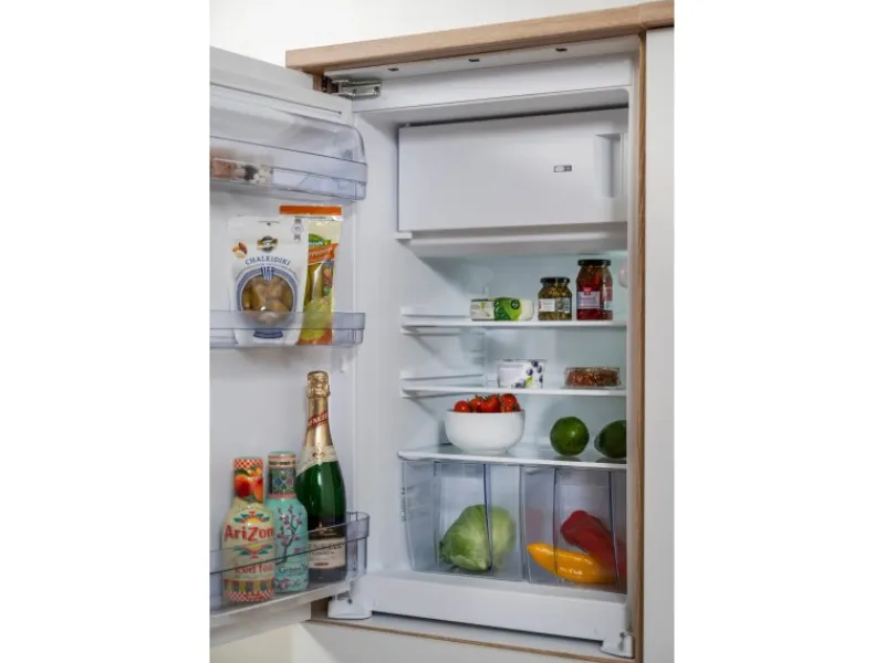 Discount Respekta Küchenzeile KB300ESGC 300 cm -Eiche Sägerau Nachbildung Grau
