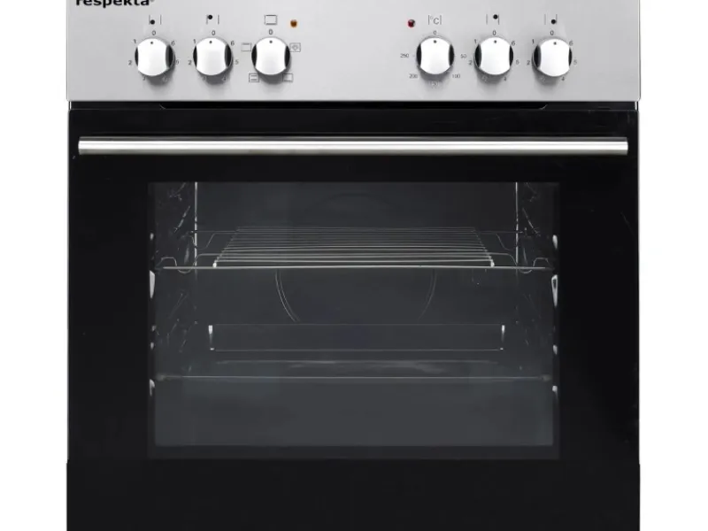 Hot Respekta Küchenzeile KB210ESS 210 cm -Eiche Sägerau Nachbildung Schwarz