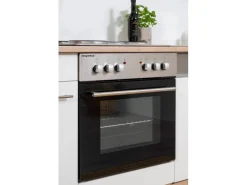 Hot Respekta Küchenzeile KB240ESW 240 cm -Eiche Weiß