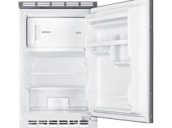 Hot Respekta Küchenzeile KB150ESWMI 150 cm -Eiche Sägeräu Nachbildung Weiß