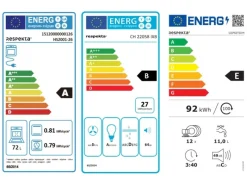 Hot Respekta Küchenzeile KB220ESWC 220 cm -Eiche Sägerau Nachbildung Glänzend Weiß