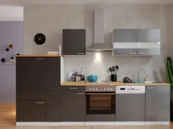 Respekta Kühlschränke|Winkelküchen<Küchenzeile KB310WG 310 cm -Weiß