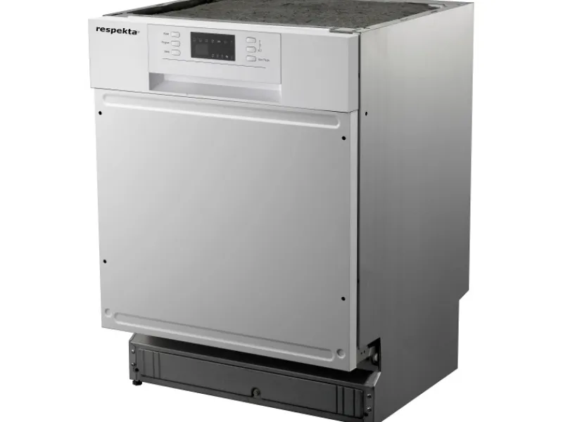 Respekta Herde|Einbauküchen<Küchenzeile KB220WG 220 cm -Weiß
