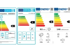 Respekta Küchenzeile KB280WS 280 cm Schwarz-Weiß< Kühlschränke|Einbauküchen