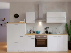 Respekta Küchenzeile ohne E-Geräte 300 cm< Einbauküchen|Kühlschränke