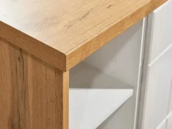 Respekta Inselhauben|Kücheninseln<Landhaus Inselküche Anton 310 cm Lärche Weiß