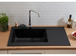 Respekta Mineralite Einbauspüle Denver 86 x 50 cm< Granitspülen