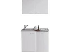 Respekta Pantryküchen|Miniküchen<Miniküche MK100WOSC 100 cm Weiß