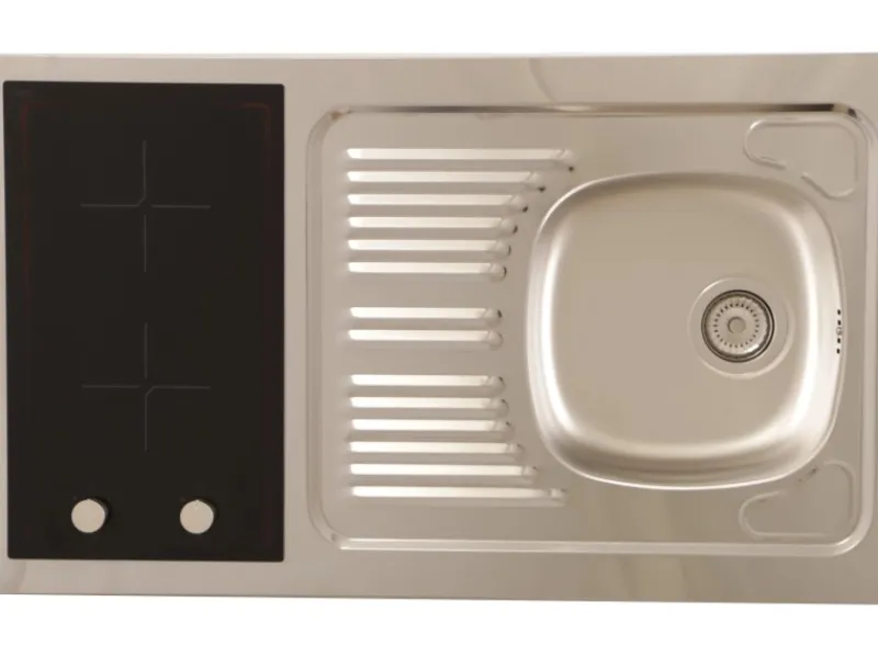 Respekta Miniküche MK130WOSCSV 130 cm Weiß< Miniküchen|Kühlschränke