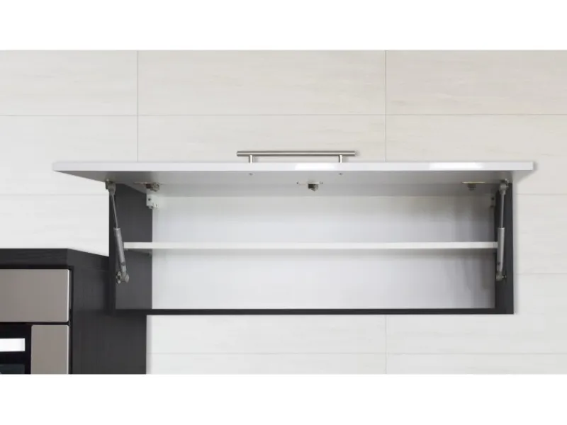 Respekta Premium Inselküche 310 cm -Eiche Grau< Inselhauben|Kücheninseln