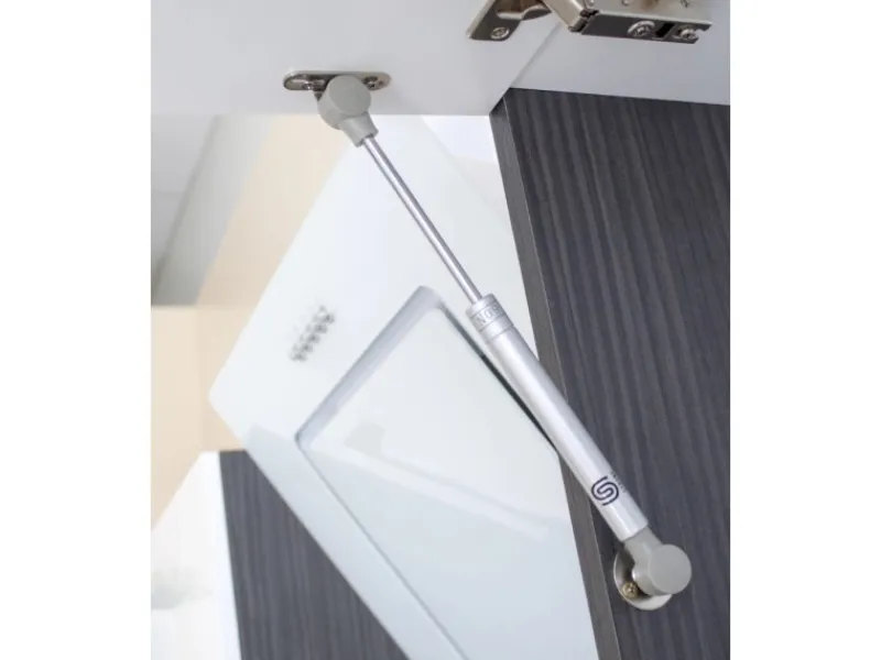 Respekta Premium Inselküche 280 cm -Eiche Grau< Inselhauben|Kücheninseln