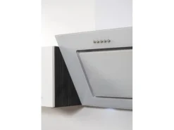 Discount Respekta Premium Küchenzeile 210 cm Weiß Hochglanz-Eiche Grau mit 60 l Ofen