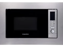 Respekta Einbauküchen<Premium Küchenzeile GLRP345HESWGKEOES Grifflos 345 cm Weiß Eiche NB