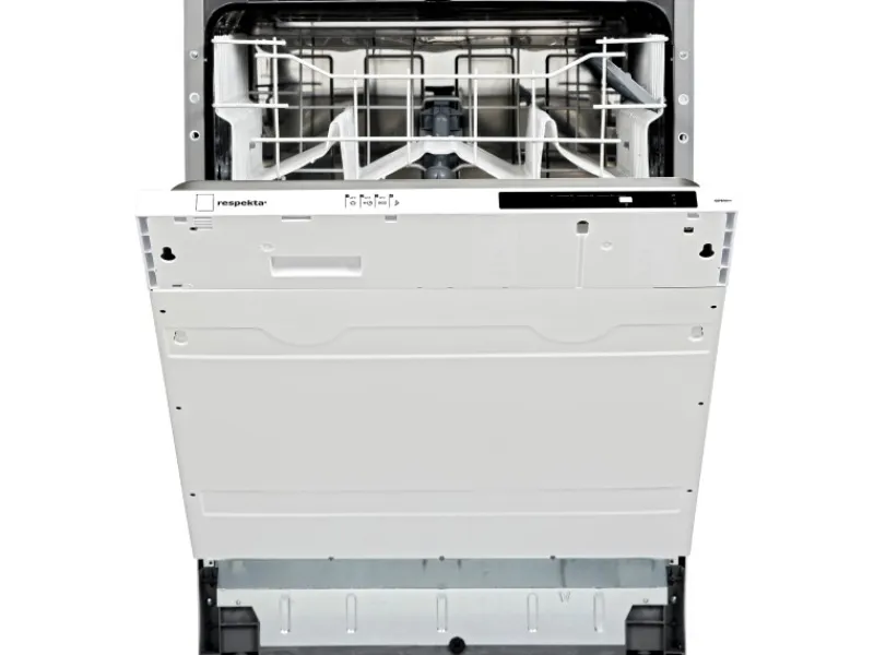 Respekta Premium Küchenzeile Grifflos 345 cm -Weiß Weiß Matt