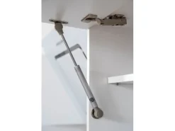 Discount Respekta Premium Küchenzeile 220 cm -Weiß Grau Hochglanz