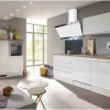 Respekta Premium Küchenzeile 320 cm Weiß Hochglanz< Winkelküchen|Einbauküchen