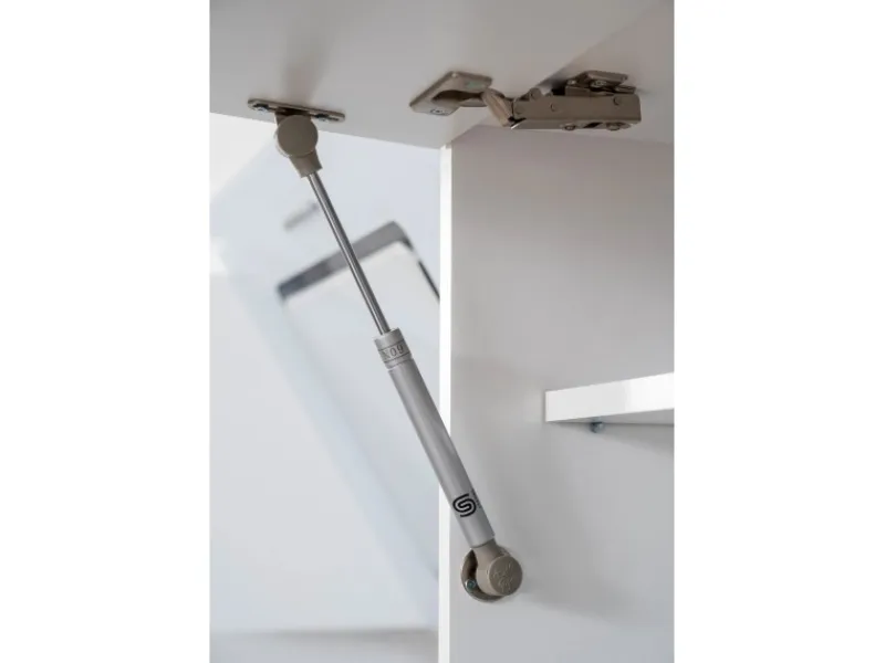 Discount Respekta Premium Küchenzeile 280 cm Hochbau Weiß Hochglanz Hochglanz Weiß
