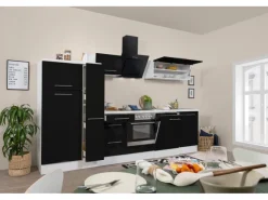 Respekta Premium Kühlschränke<Küchenzeile 310 cm -Weiß
