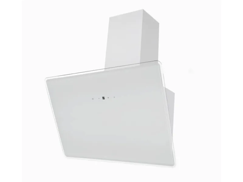 Respekta Kopffreihauben|Einbauküchen<Schräghaube Lora 60 cm Weiß EEK: A++