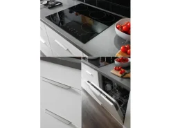 Respekta Selection Küchenzeile Elisabeth RS370WWH 370 cm Weiß< Gefrierschränke|Herde