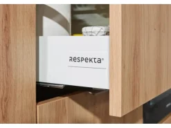 Outlet Respekta Selection Küchenzeile Elisabeth RS370WAH 370 cm Artisan Eiche Nb.-Weiß