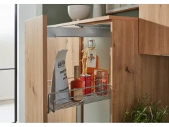Outlet Respekta Selection Küchenzeile Elisabeth RS370WAH 370 cm Artisan Eiche Nb.-Weiß