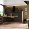 Respekta Selection Winkelküche Elisabeth RSL280AGH 280 cm Grau-Artisan Eiche Nb.< Winkelküchen
