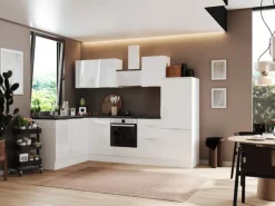 Outlet Respekta Selection Winkelküche Elisabeth RSL280WWH 280 cm Weiß
