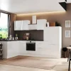 Respekta Winkelküchen<Selection Winkelküche Elisabeth RSL310WWH 310 cm Weiß