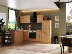 Best Respekta Selection Winkelküche Elisabeth RSL280AAH 280 cm Artisan Eiche Nb.